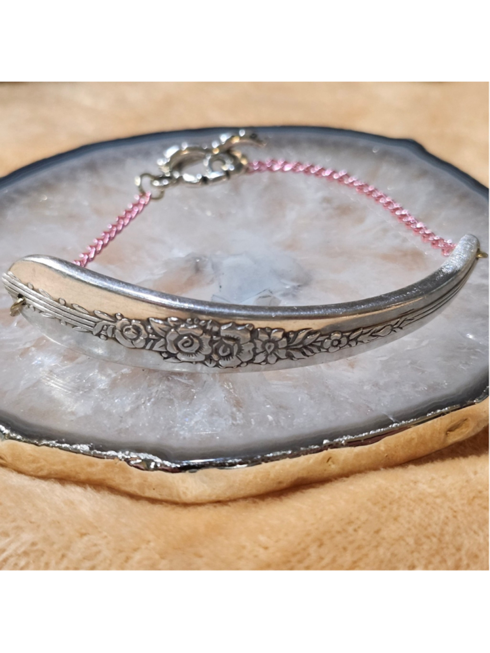 Bracelet Silverwear ONEIDA silverplate 1954 ROYAL ROSE